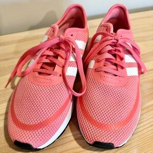 Adidas Pink & White Sneakers